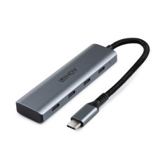 Lindy 4 Port USB 3.2 Gen 2 Type C (43414)